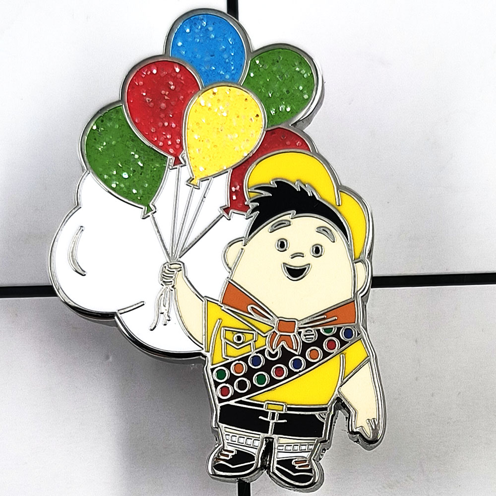 Embroidery Bali - Cartoon Anime Character Brooch Sparkle Colorful