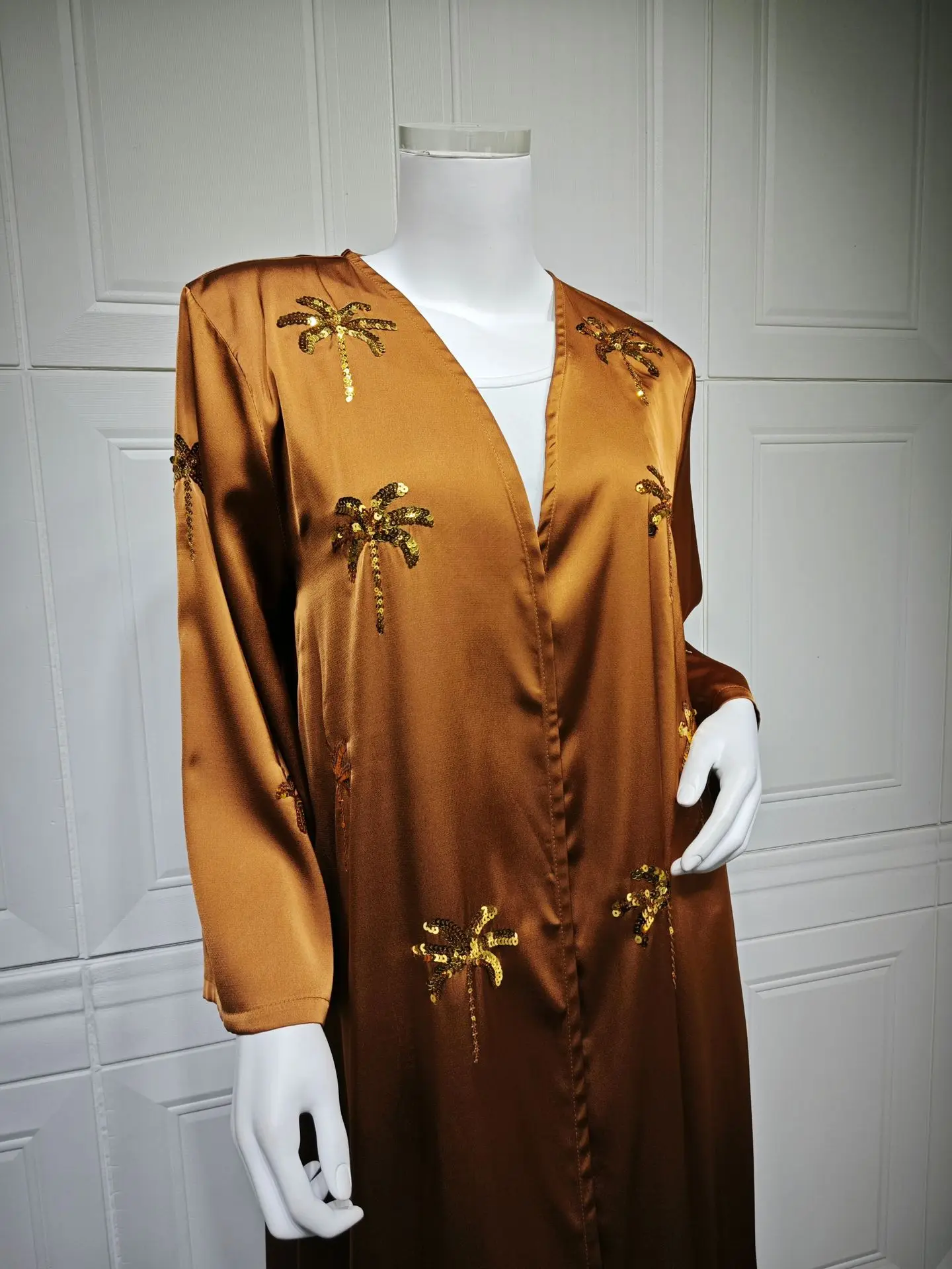 Embroidery Kebaya - Ramadan Muslim Modest Cardigan Dubai Eid