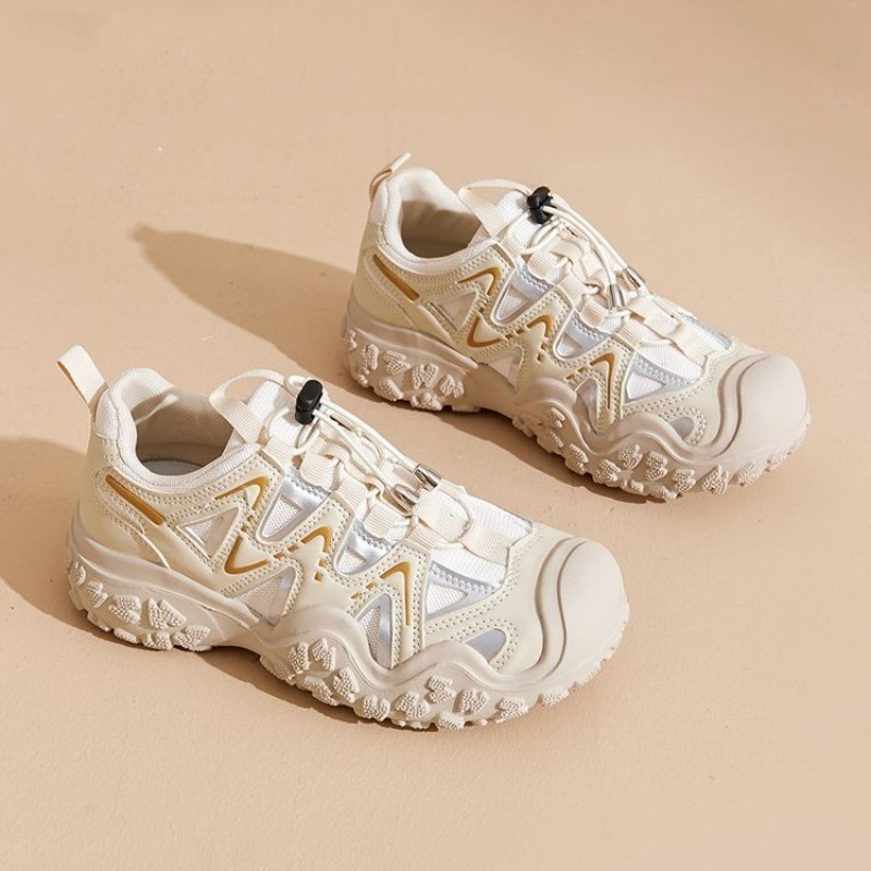 Embroidery Garments - Ladies Outdoor Trekking Sneakers Mesh Breathable