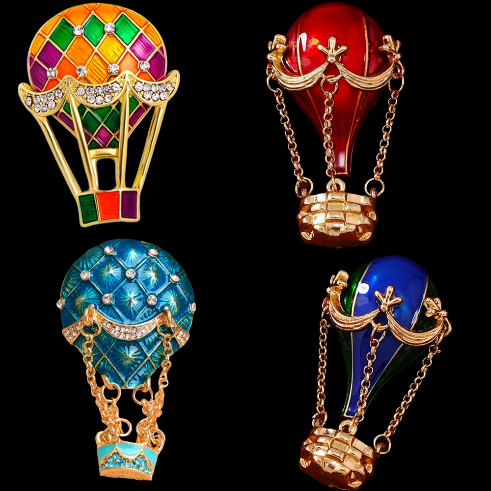 Embroidery Bali - Baroque Luxury Hot Air Balloon Design