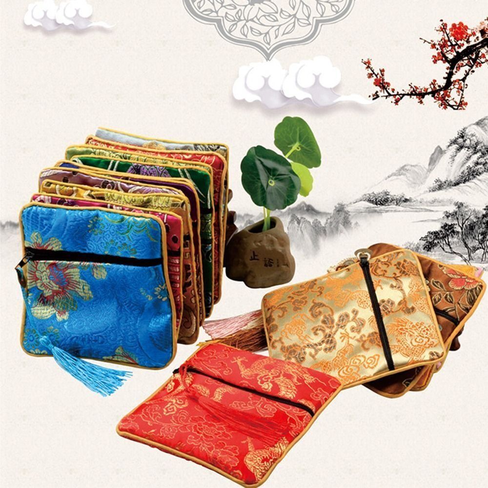 Embroidery Bag - High Quality Cloth Jewelry Organizer Embroidery