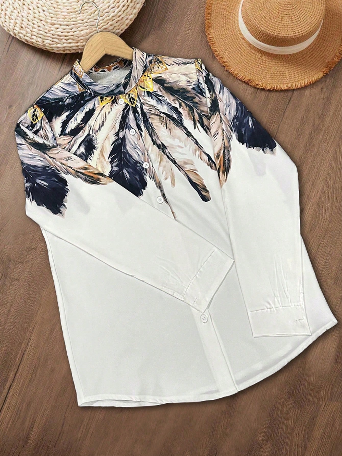 Women's Western ethnic print f - Embroidery Online review and price