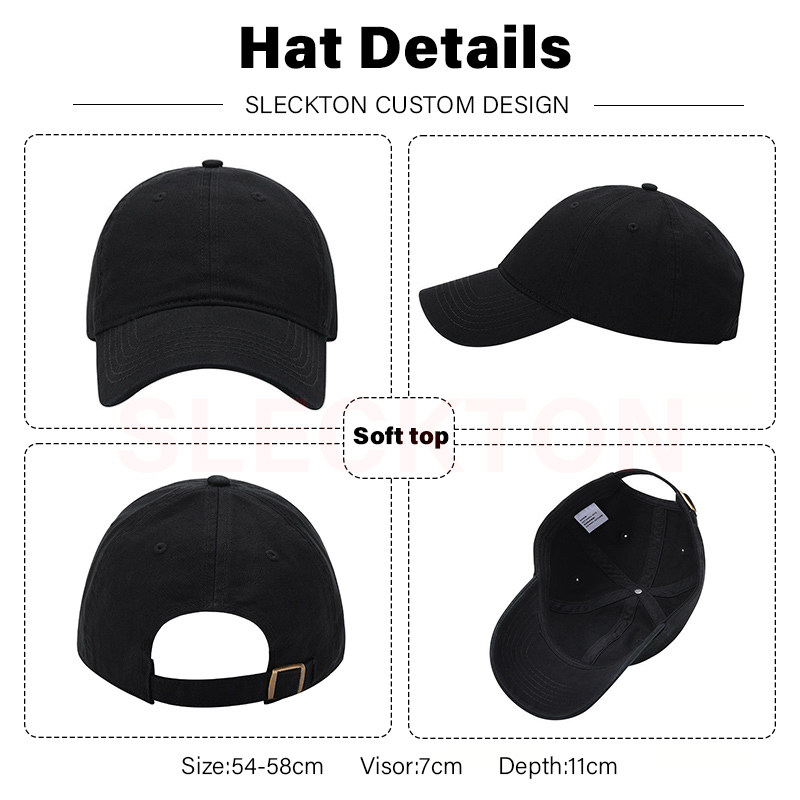 SLECKTON Custom Baseball Cap F - Embroidery Design Logo review and price