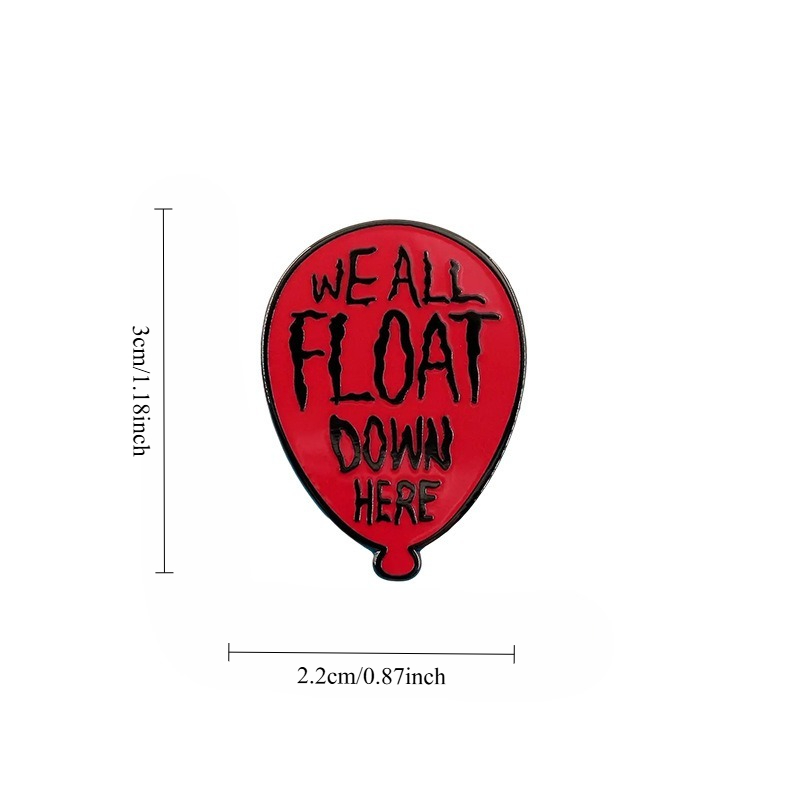 1pc Red Balloon Horror Movie E - Embroidery Bali review and price
