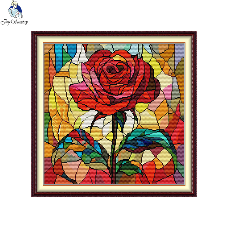 Joy Sunday New Design DIY Cros - Embroidery Meaning review and price