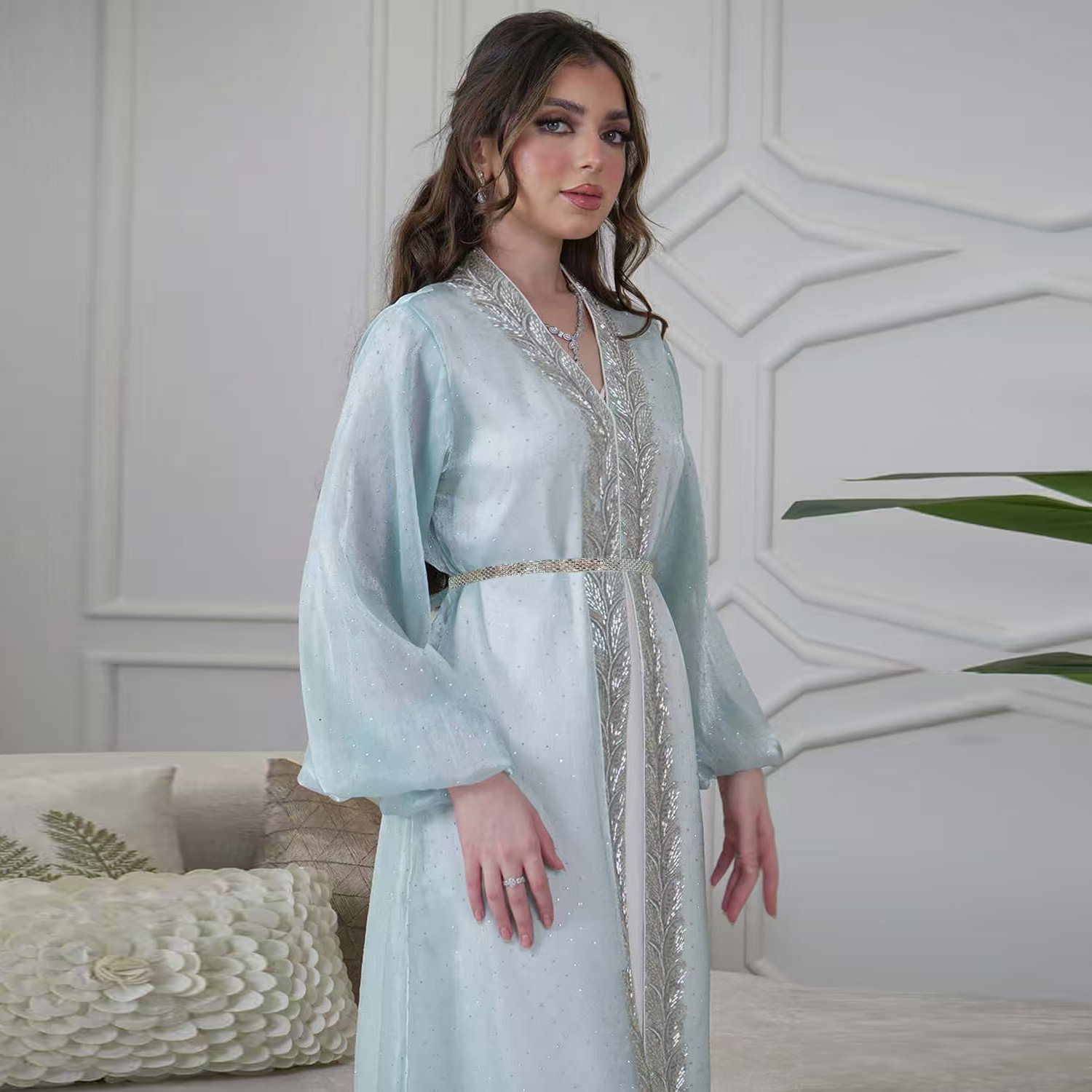 Eid Mubarak Djellaba Kimono Ca - Embroidery Kebaya review and price