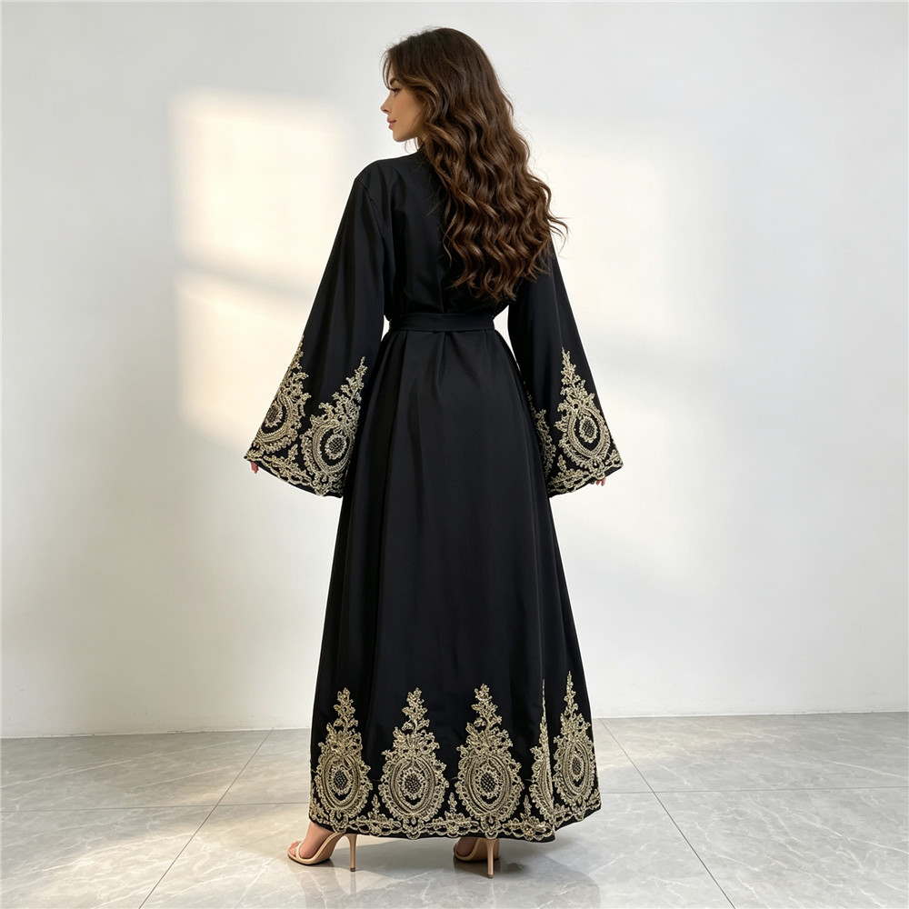 New Abaya Dubai Luxury Kimono  - Embroidery Kebaya review and price
