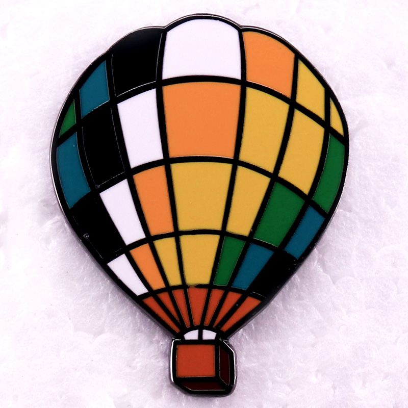 Hot Air Balloon Enamel Pin You - Embroidery Bali review and price