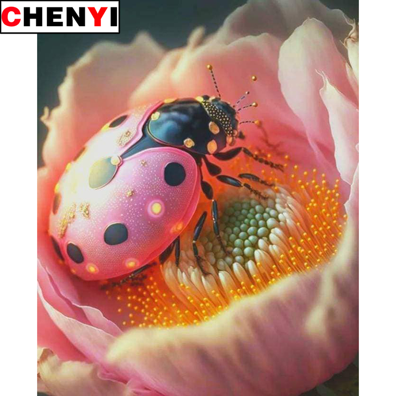 5D Diamond Painting Full Drill - Embroidery Lady Bug review and price