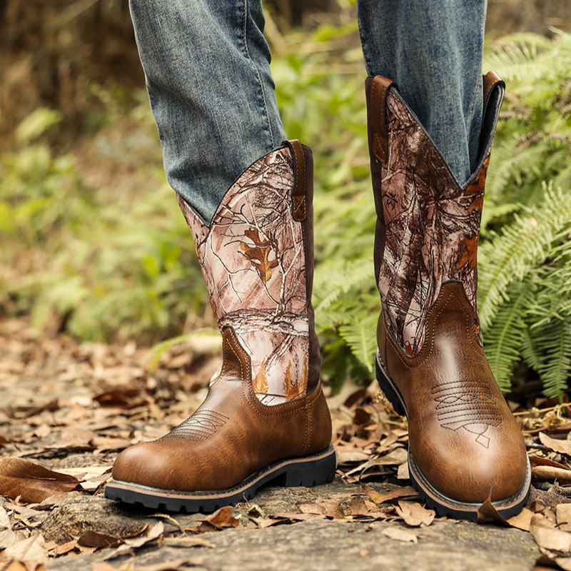Large Size 48 Men's Boots Clas - Embroidery Garments review and price
