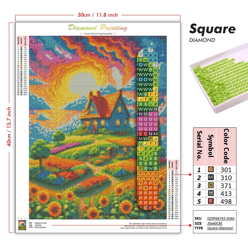 1pc Frameless 5d DIY Diamond A - Embroidery Bali review and price