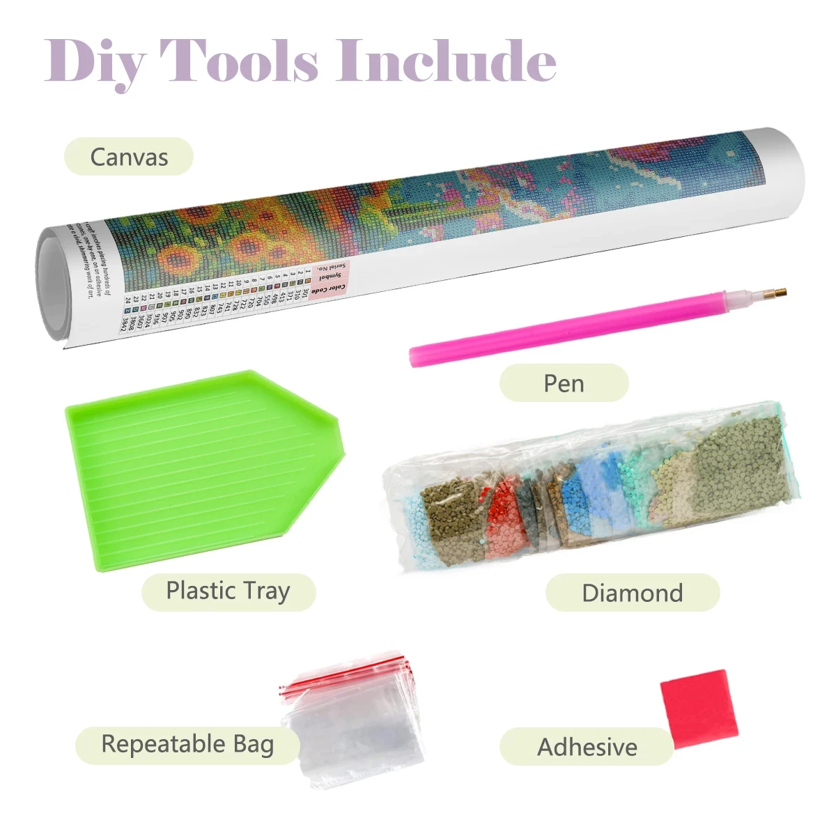 1pc Frameless 5d DIY Diamond A - Embroidery Bali review and price