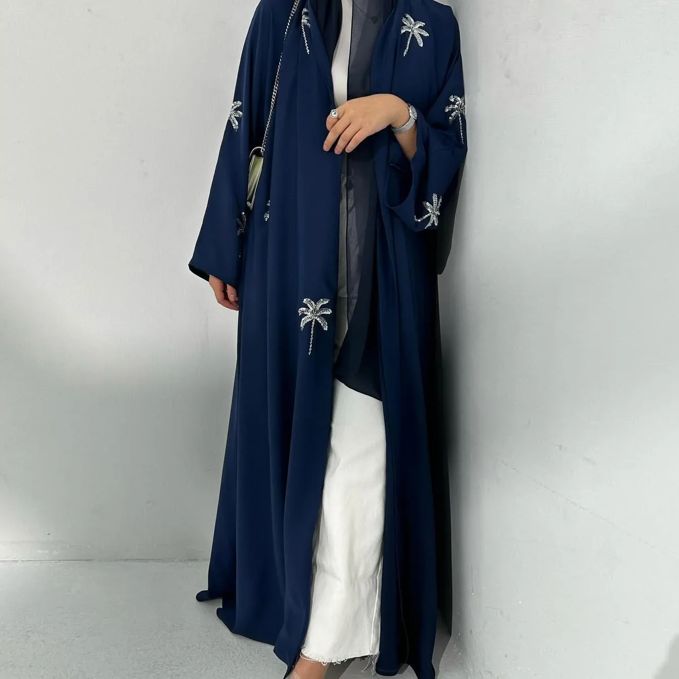 Ramadan Muslim Modest Cardigan - Embroidery Kebaya review and price