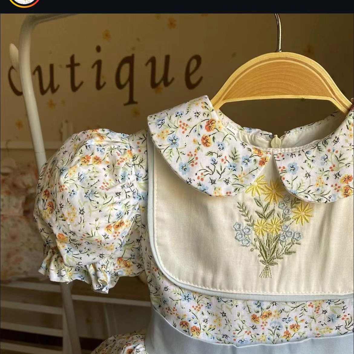 0-12Y Baby Girl Summer Flower  - Embroidery Yellow Dress review and price