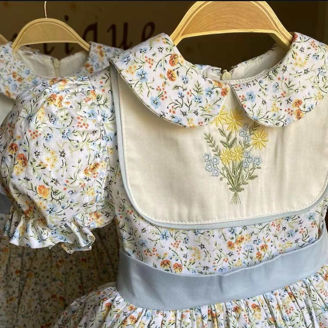 0-12Y Baby Girl Summer Flower  - Embroidery Yellow Dress review and price