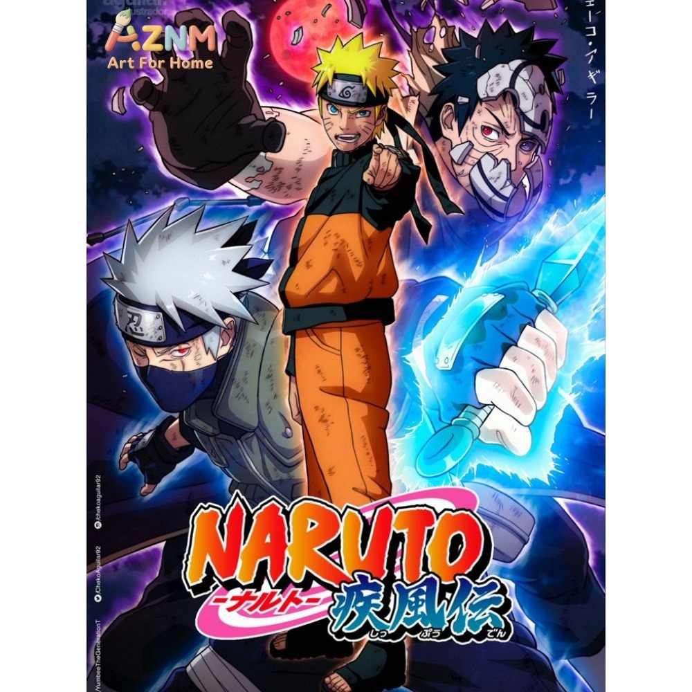 Frameless 1pc Naruto Class Sev - Embroidery Garments review and price