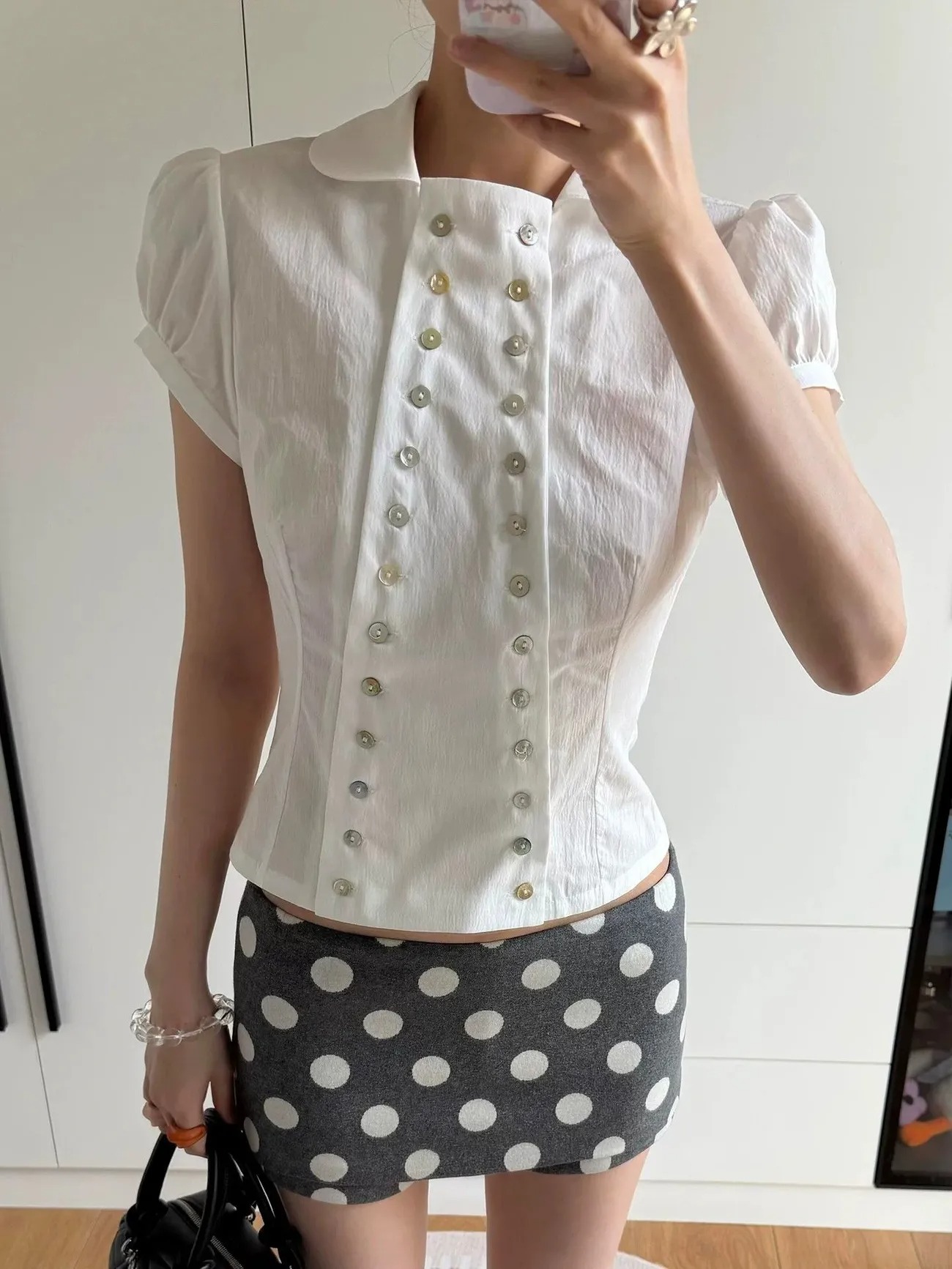Y2K Aesthetic Peter Pan Collar - Embroidery Online review and price