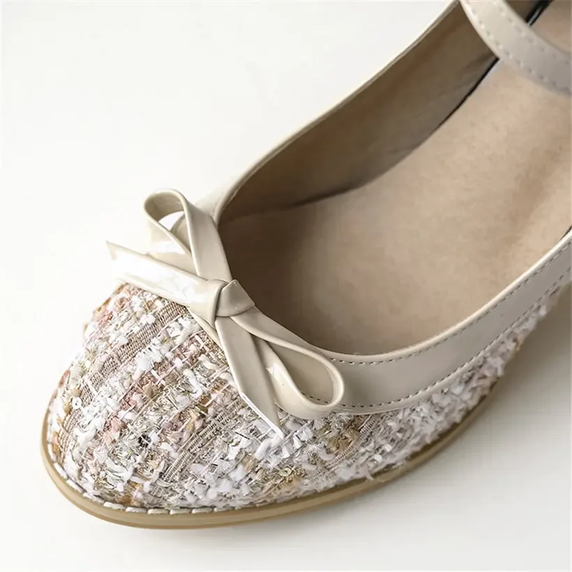 Plus Size Sweet Bowknot Mary J - Embroidery Garments review and price