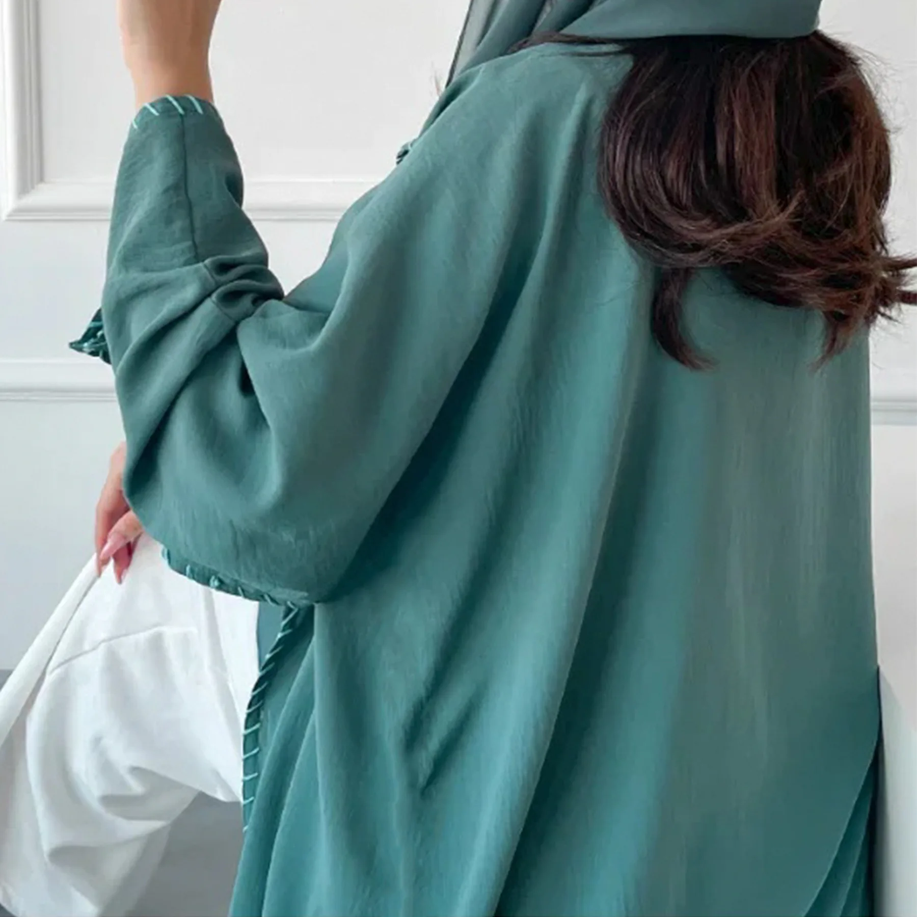 Morocco Kimono Open Abayas Lux - Embroidery Kebaya review and price