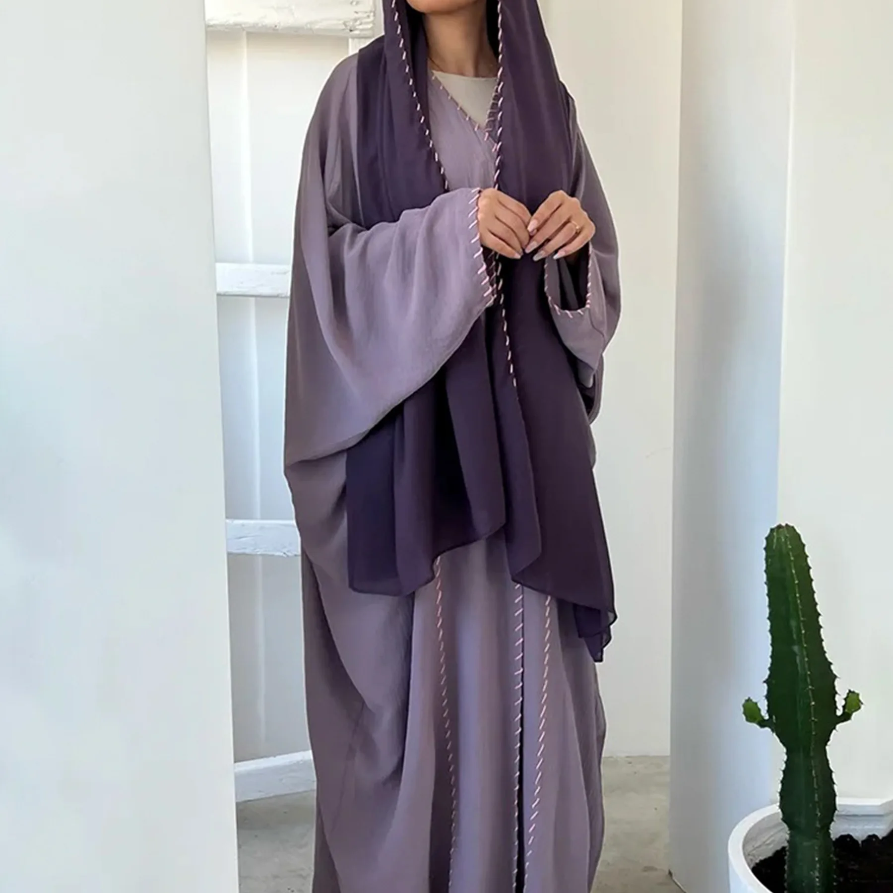 Morocco Kimono Open Abayas Lux - Embroidery Kebaya review and price