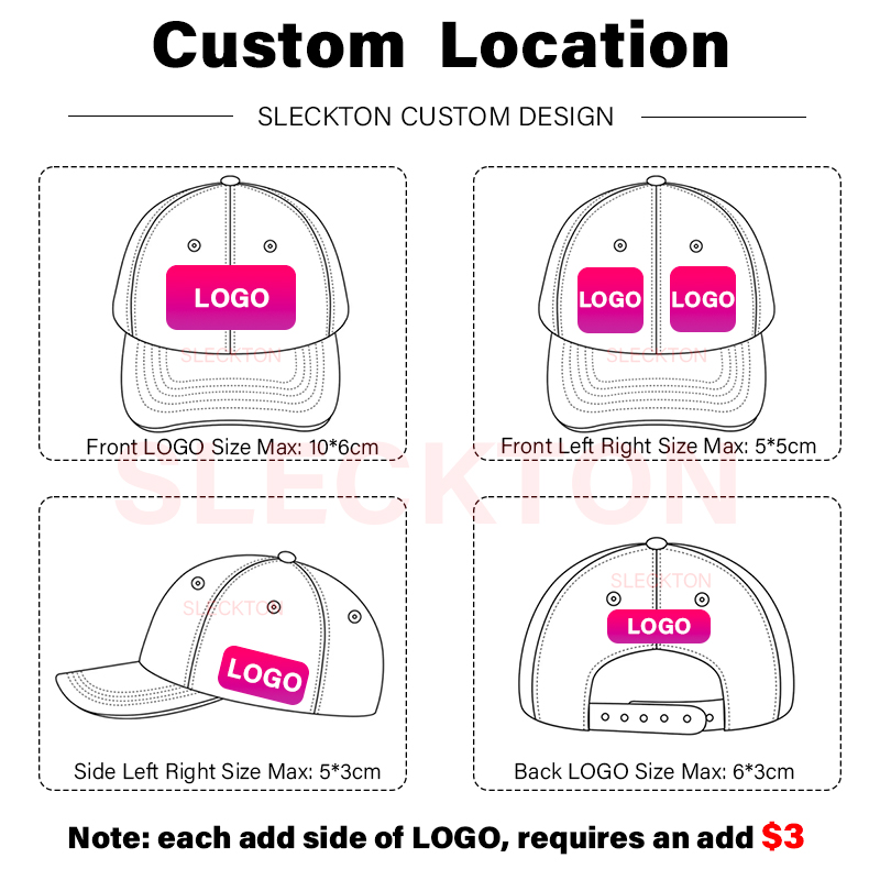 SLECKTON Logo Custom Baseball  - Embroidery Design Logo review and price