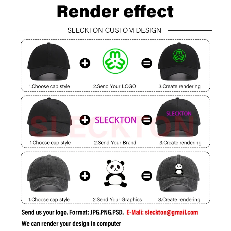 SLECKTON Custom LOGO Baseball  - Embroidery Design Logo review and price
