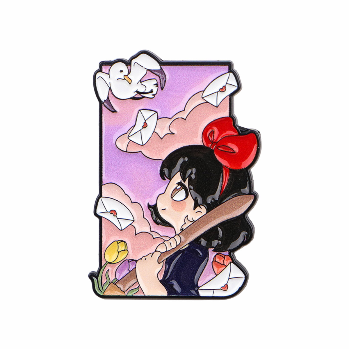 Healing Anime Series Enamel Pi - Embroidery Reddit review and price