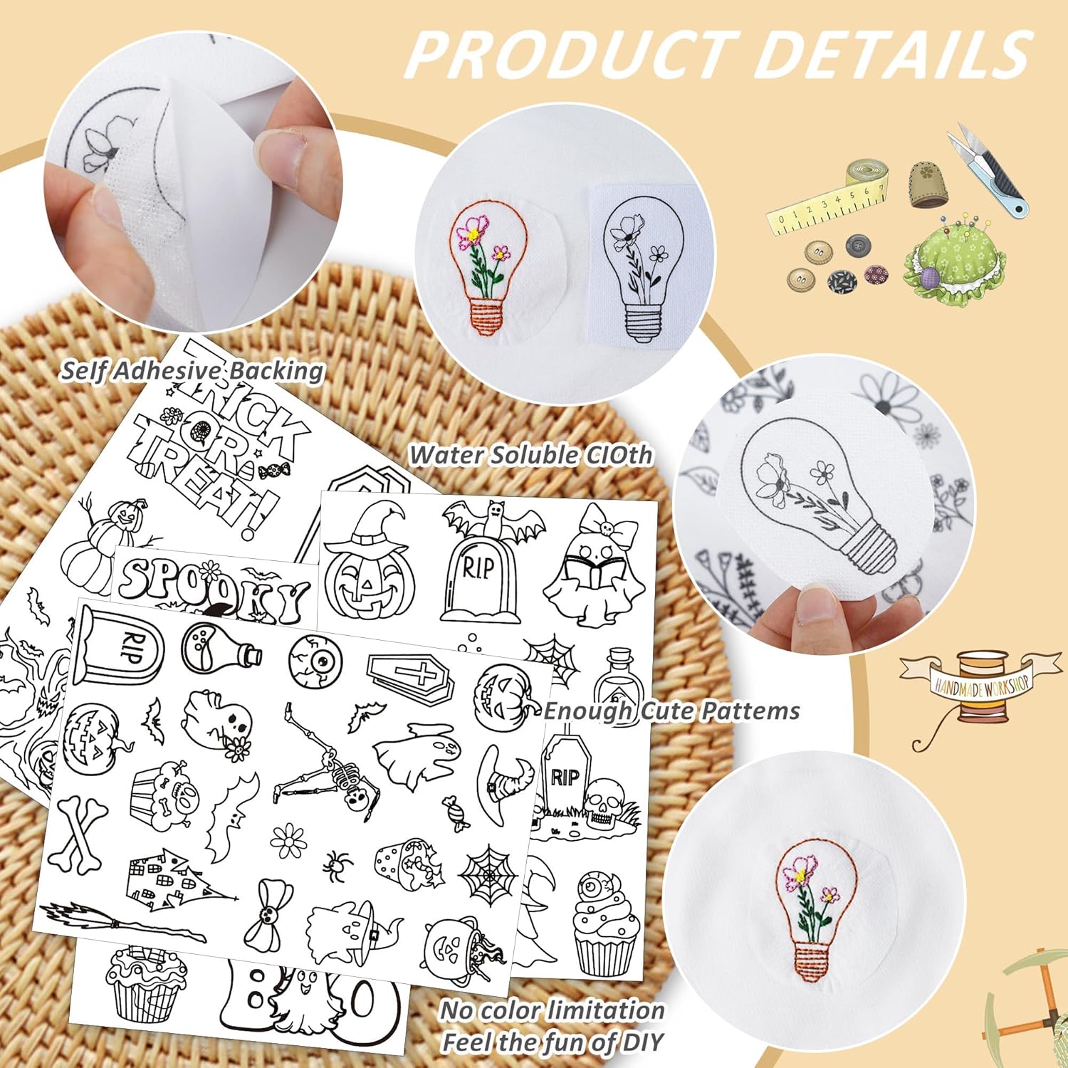Water Soluble Stabilizer Embro - Embroidery Meaning review and price