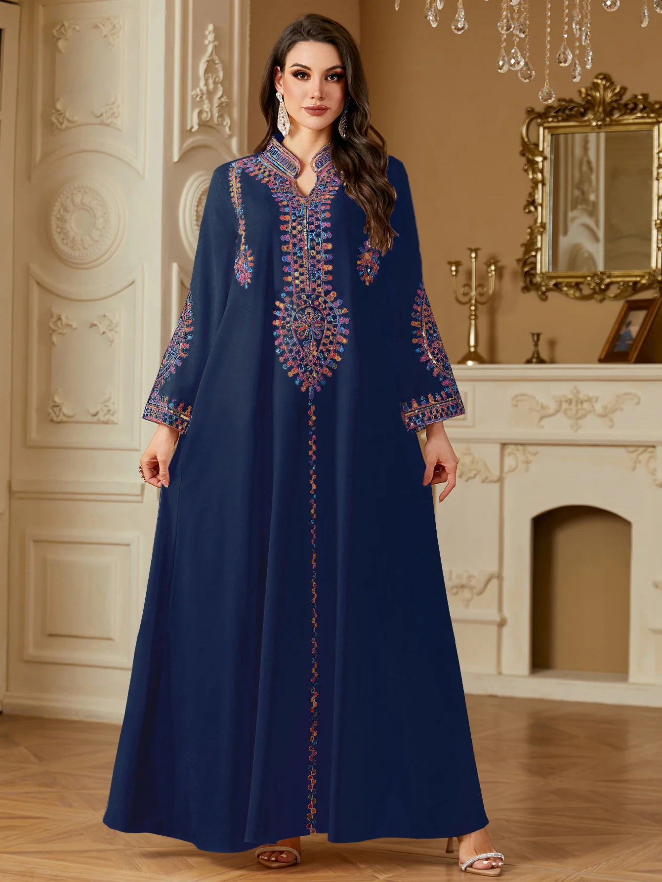 Eid Embroidery Party Dress Wom - Embroidery Kebaya review and price