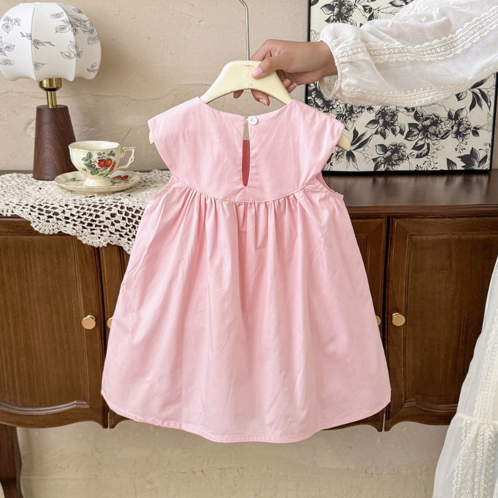 2-7-year-old Korean Version Su - Embroidery Yellow Dress review and price