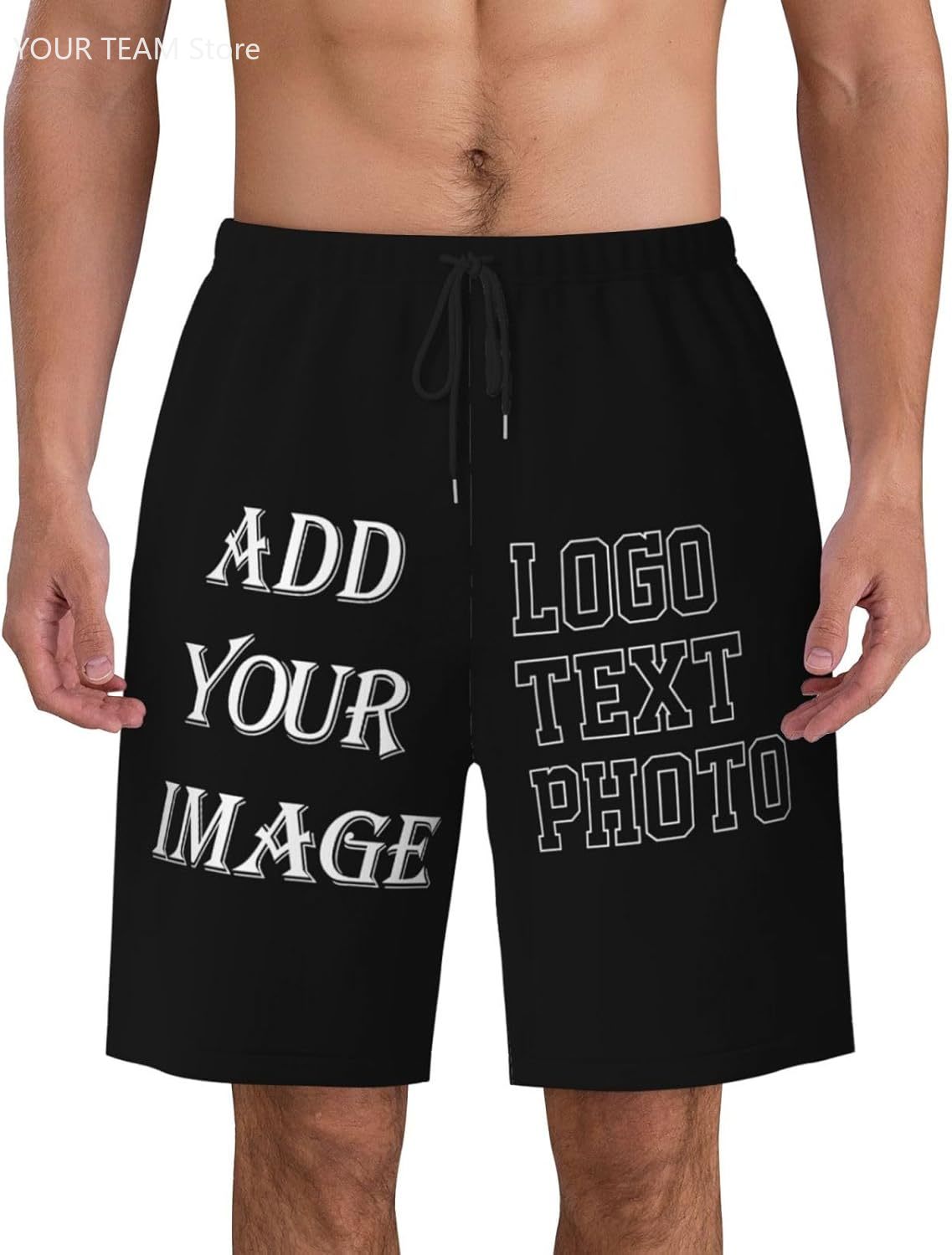 Custom Shorts for Men Design Y - Embroidery Design Logo review and price